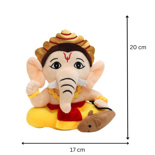 Panda's Box Mantra Chanting Baby Ganesha (Small-20 CM) - Image 2