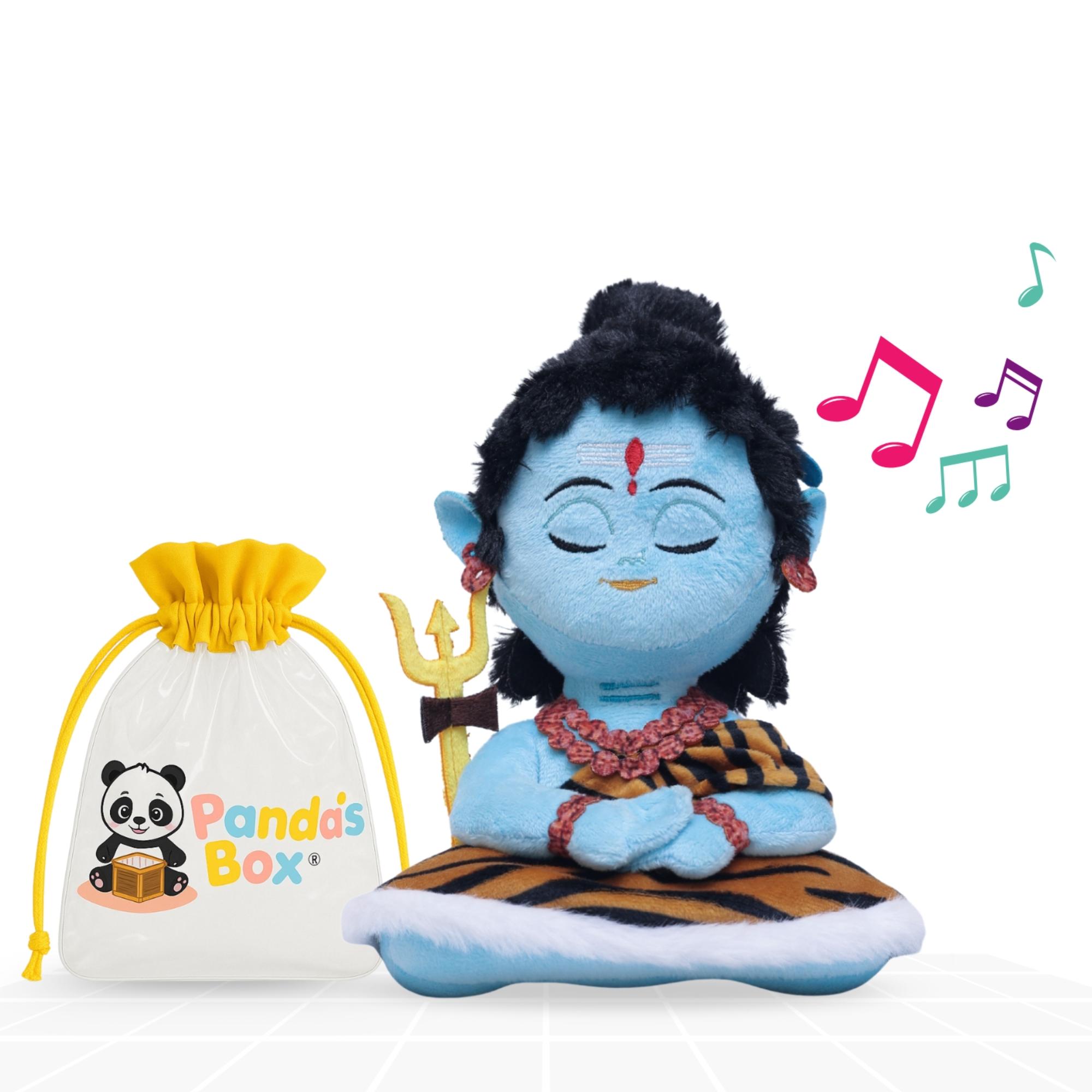 Panda's Box Mantra Chanting Baby Shiva (Small-23 CM)