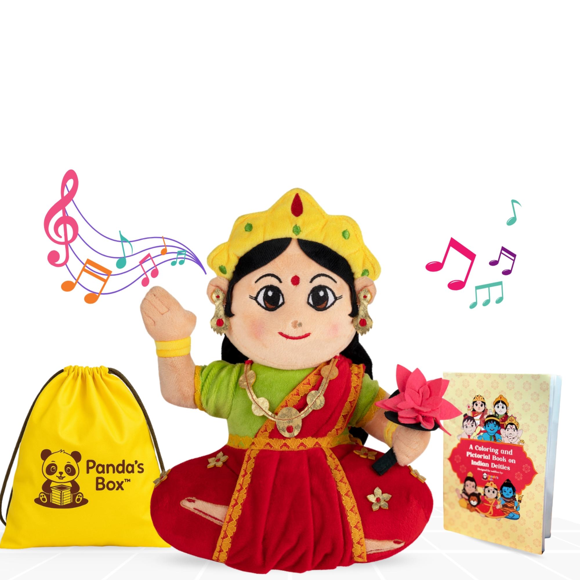 Panda's Box Mantra Chanting Devi Lakshmi (Medium - 28 cm)