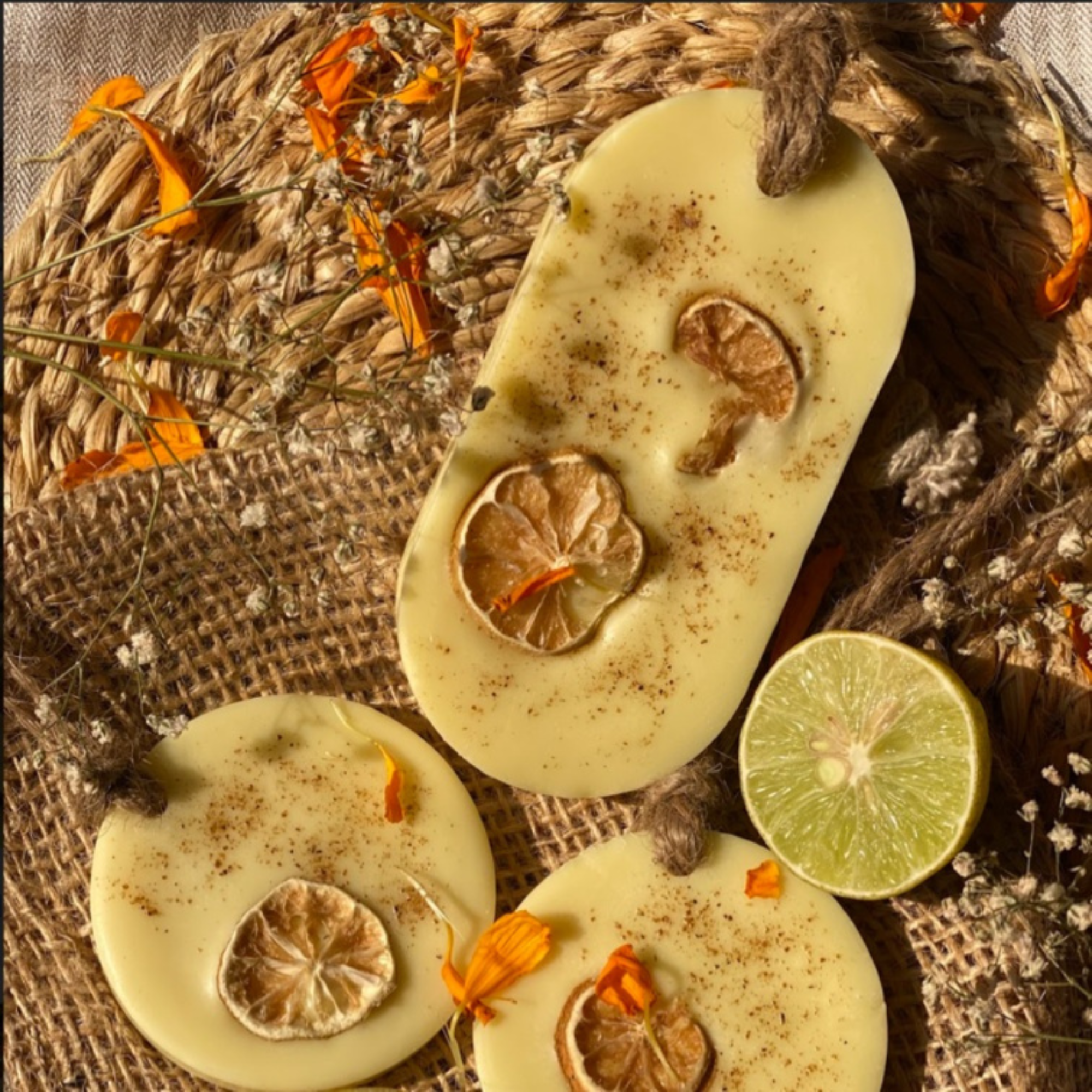 Lime Air Freshener | Pure Soy Wax Sachet
