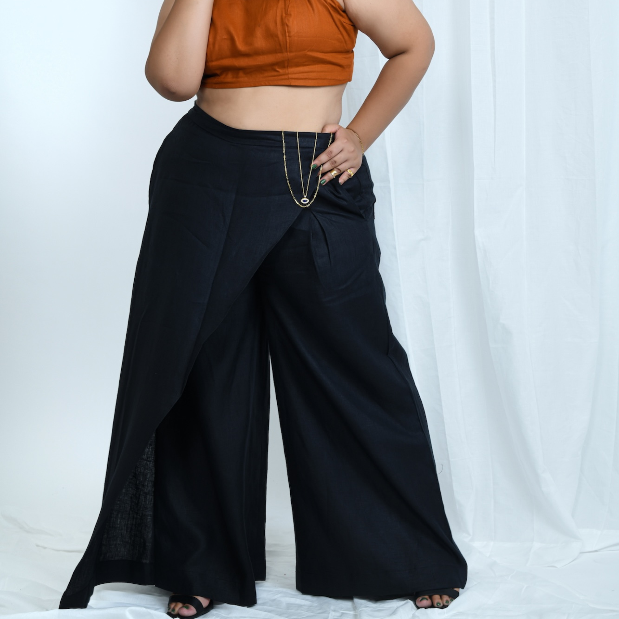 Hemp Wrap Pants | Must Have Black