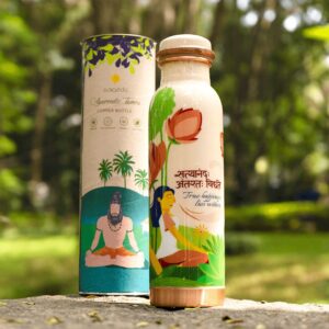 Sarveda Artistically Designed Copper Bottles | Happiness is Inside