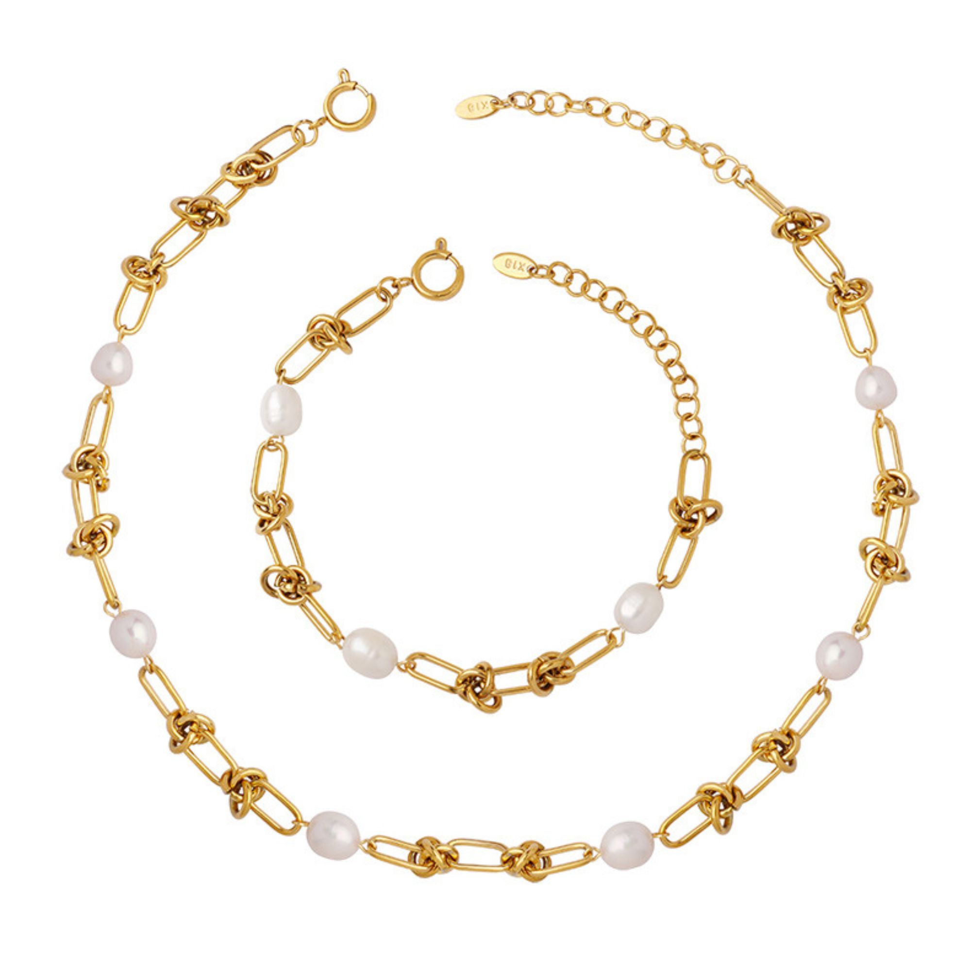  Pearl Link Necklace